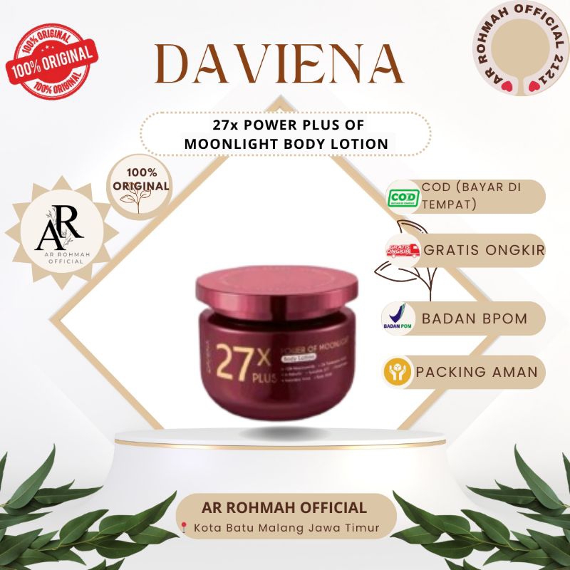 [DAVIENA] POWER PLUS OF MOONLIGHT 27X