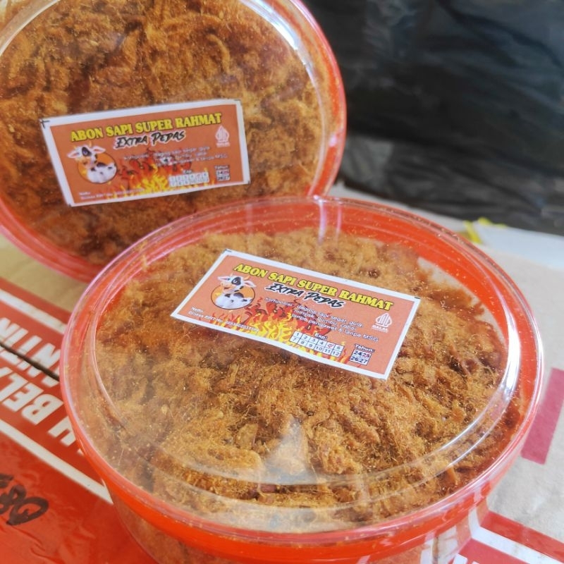 

ABON sapi asli enak gurih 150gr halal dan fresh termurah abon sapi enak dan gurih