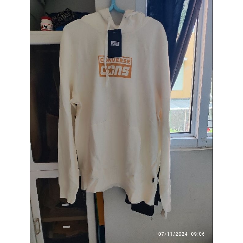 Hoodie Converse Cons original ukuran Asia L