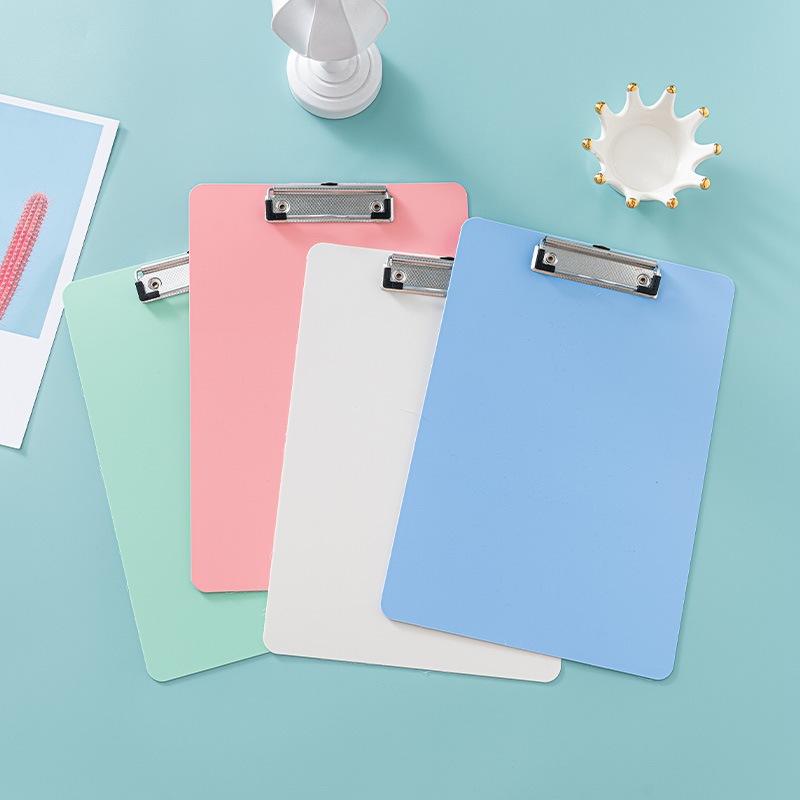 

A4 test board bahan PP Clipboard Papan ujian fleksibel ringan Kalsiboard bisa digantung ATK Papan jalan Clipfolder Map dokumen Organizer untuk sekolah kantor pelajar