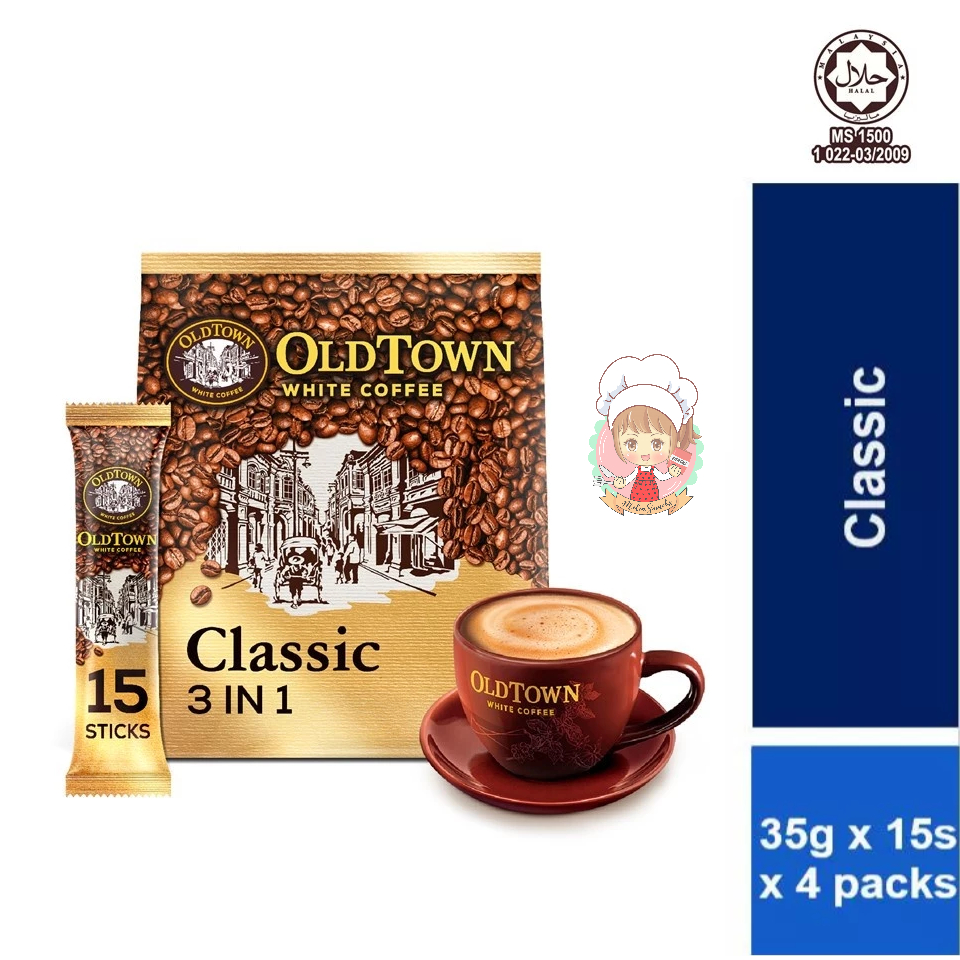 

OLDTOWN Classic Instant Premix 3in1 White Coffee 35g x 15s kopi oldtown malaysia