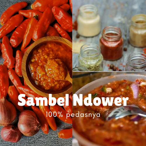 

Sambel Terasi Pedas Mantap 100% Cabe Asli Ndower