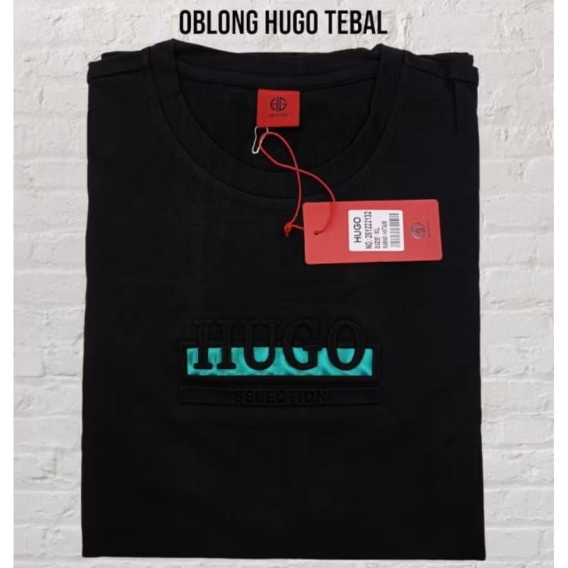 Kaos HUGO SELECTION Spandex Original 100%/kaos oblong HG selection dewasa / baju distro cowok/ t-shi