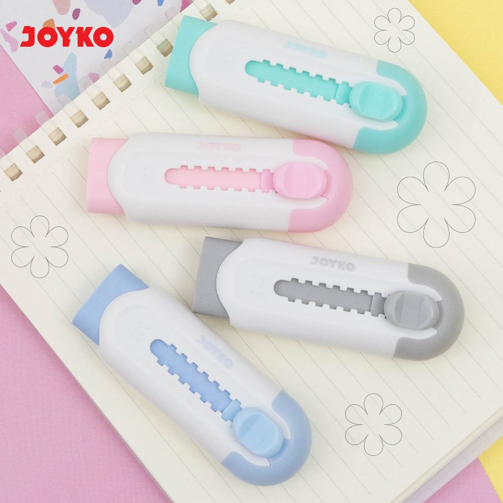 

Joyko Sliding Eraser Mechanical / Penghapus Mekanik Joyko Ujian Panjang Anak ER-148