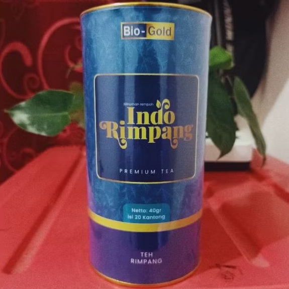 

Tea Teh Rimpang Premium bio Gold Indo Rimpang 20 saset
