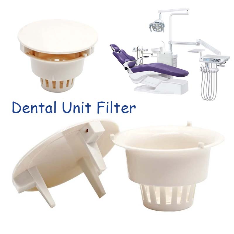 Sparepart Dental Unit Filter Tutup Bowl Ludah Kumur Dental Spitoon Bowl Pendek Dental Unit Kursi Gig