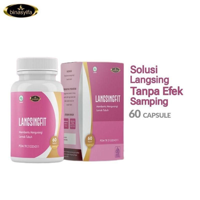 Obat Diet Herbal Ampuh - Pelangsing Badan - Peluntur Lemak Dan Pengecil Perut Buncit Langsingfit Bod
