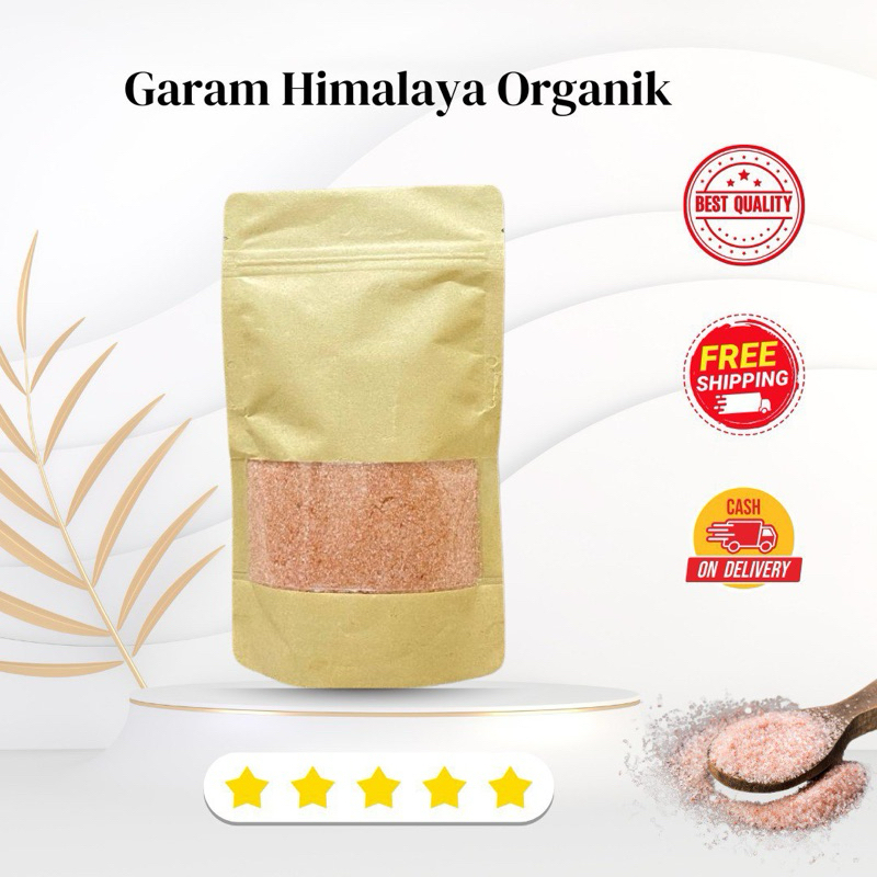 

Garam Himalaya 250Gr Himalayan Pink Salt Original Premium Asli Organik Pure 100% Best Quality Healthy