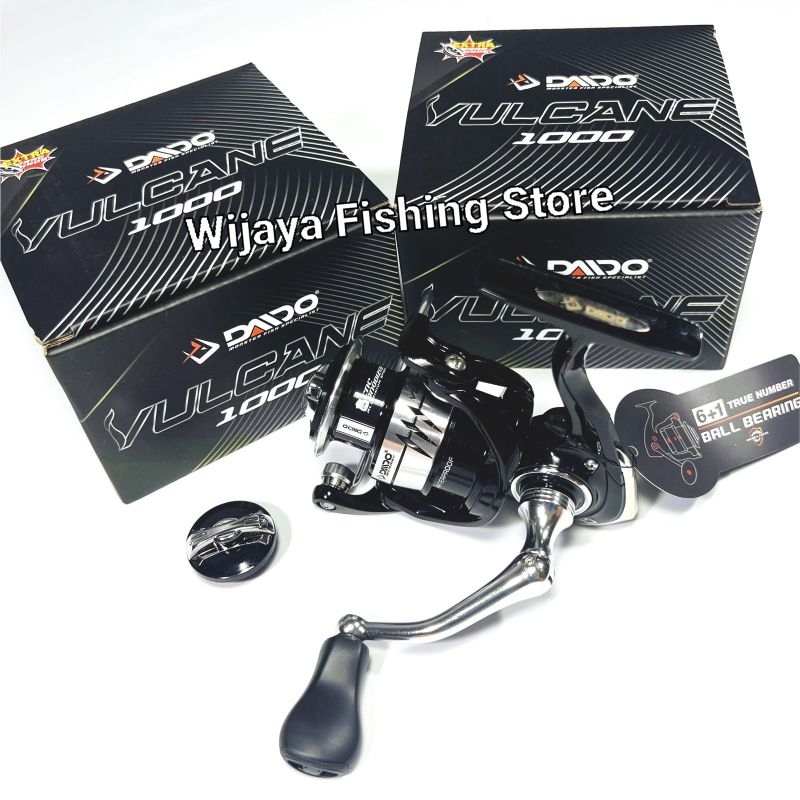Reel Pancing Daido Vulcane 1000 2000 3000 4000 6000 POWER HANDLE SEAL DI TUTUP SPOOL