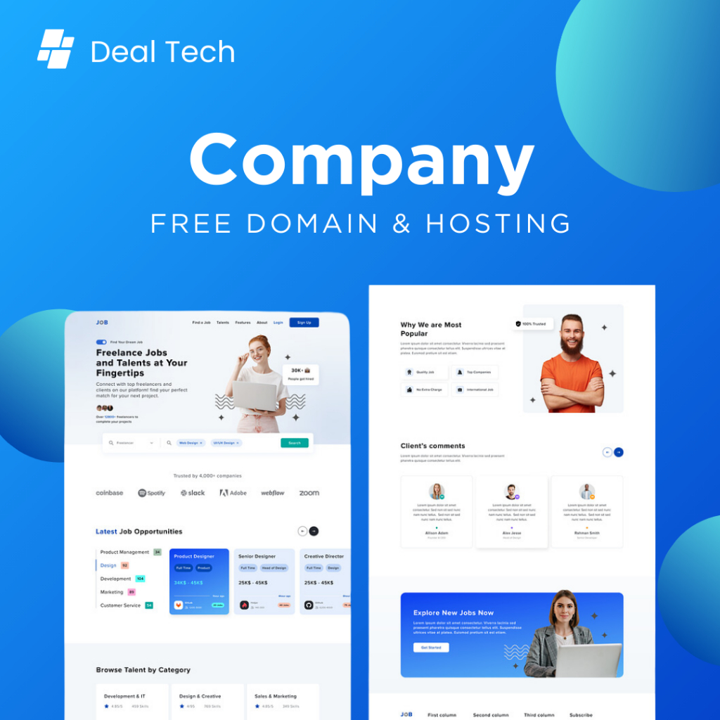 Jasa Buat Website Company / Company Profile