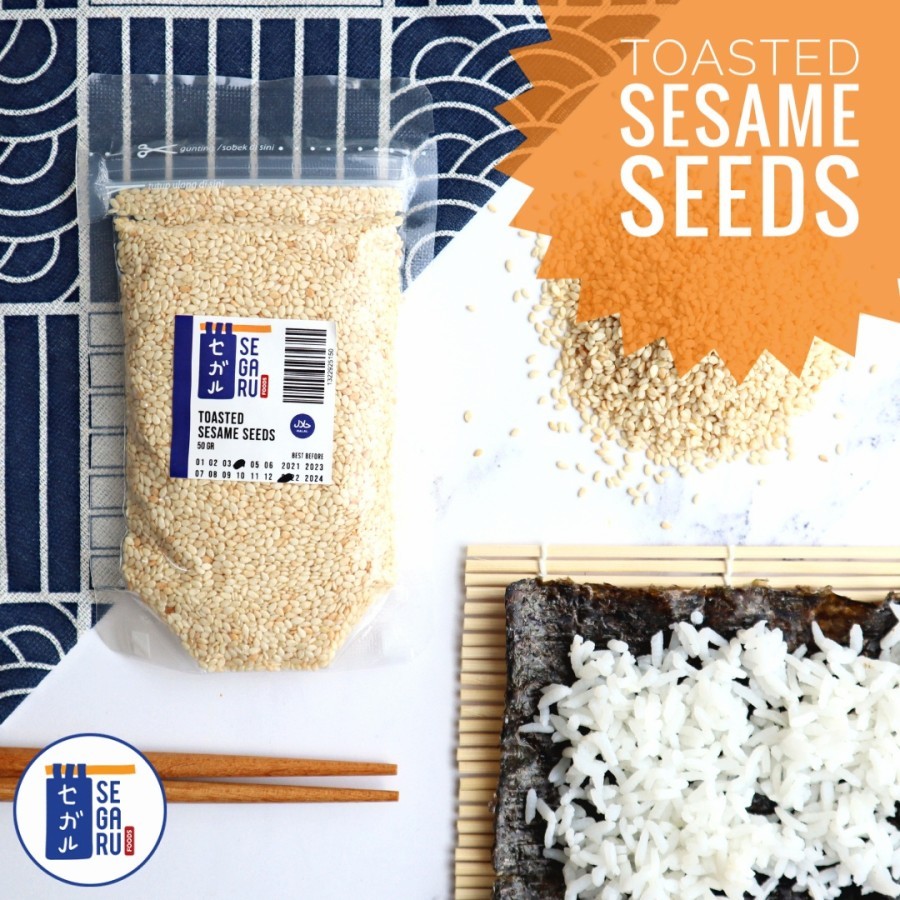 

Biji Wijen Sangrai Panggang | Toasted Sesame Seeds