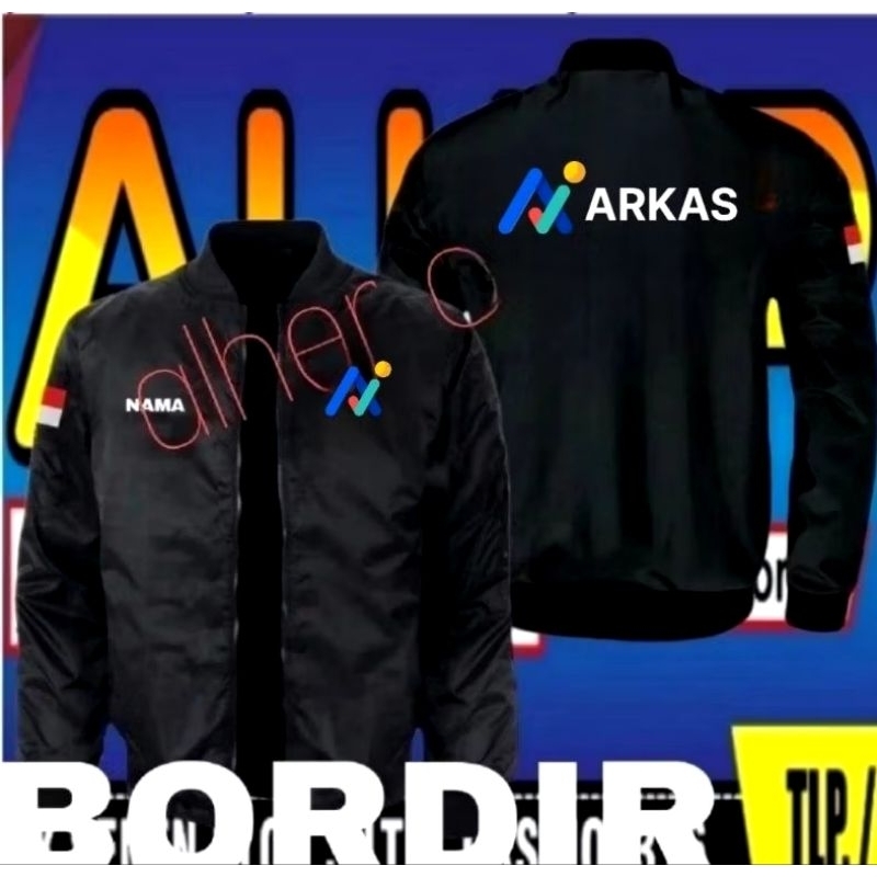 Jaket bordir arkas jaket arkas jaket bomber arkas jaket kerja arkas jaket seragam arkas