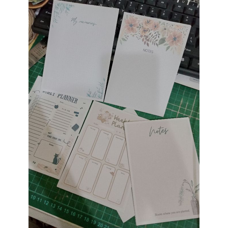 

Notebook Memo Notes Motif isi 10 lembar 10x14