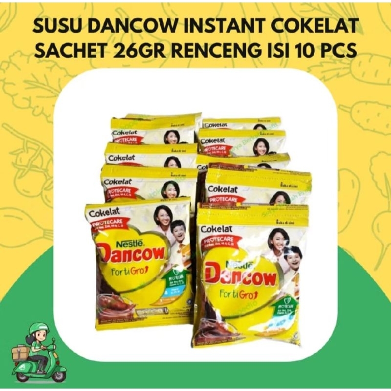 

SUSU DANCOW FORTIGO COKLAT DAN PUTIH 26 GRAM ISI 10 SACHET