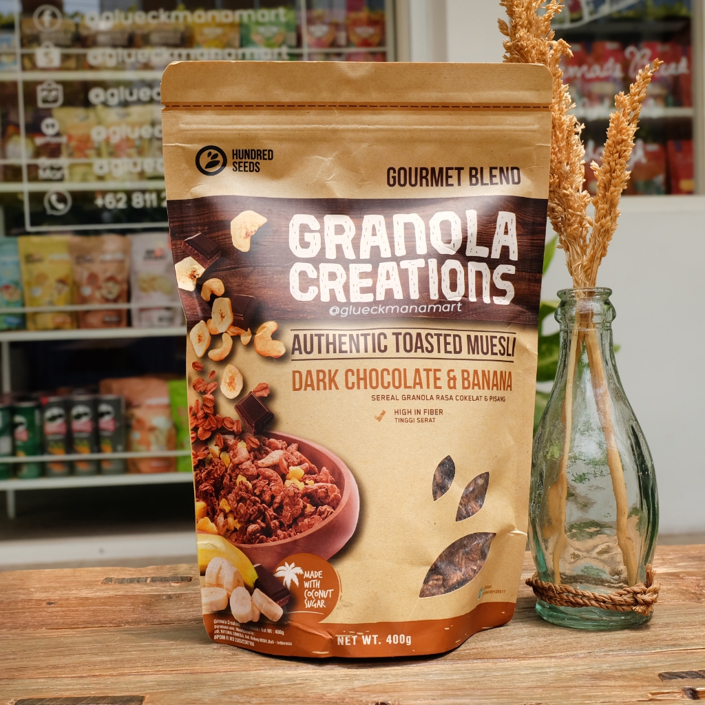 

HS Granola Creations Dark Chocolate & Banana 400gr