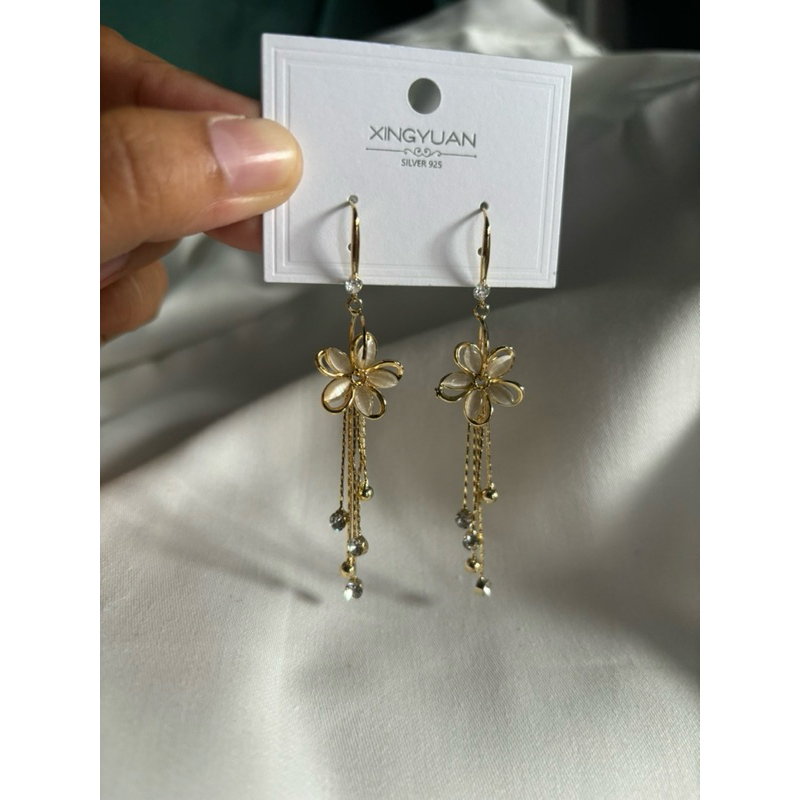 Anting Import Lapis Emas