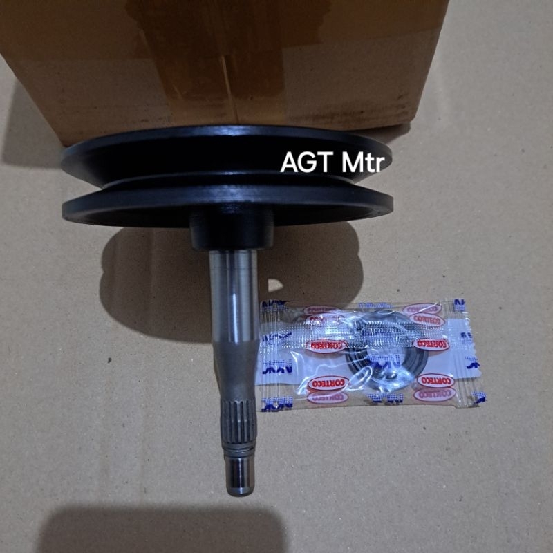 pompa power steering lancer glx,pulley+seal.