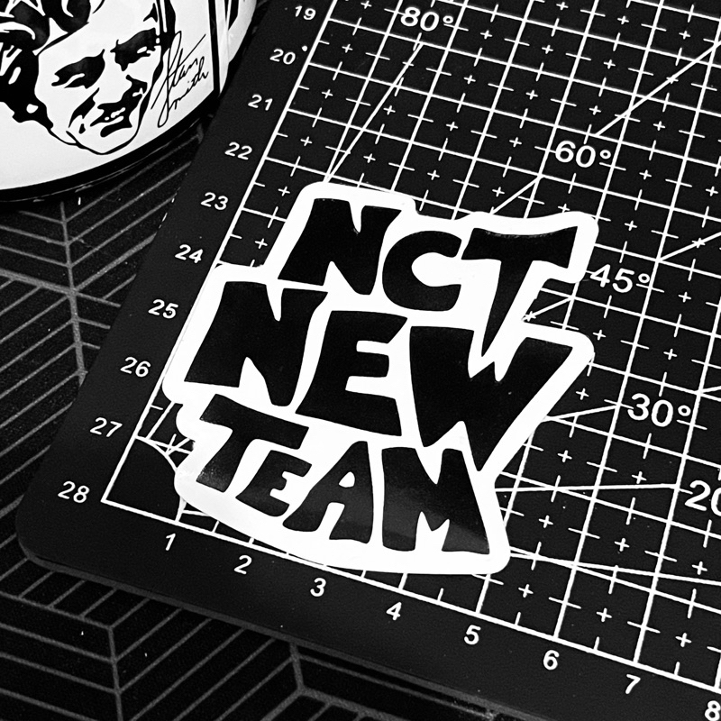 

Sticker NCT NEW TEAM | stiker kpop case hp laptop helm