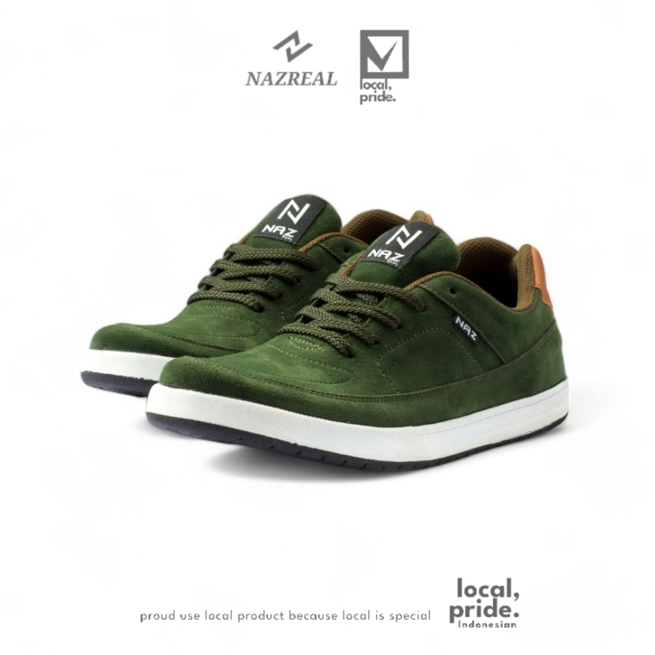 NAZREAL x GASTON GREEN | Sepatu Pria Sneakers Casual Sporty Gaston Green