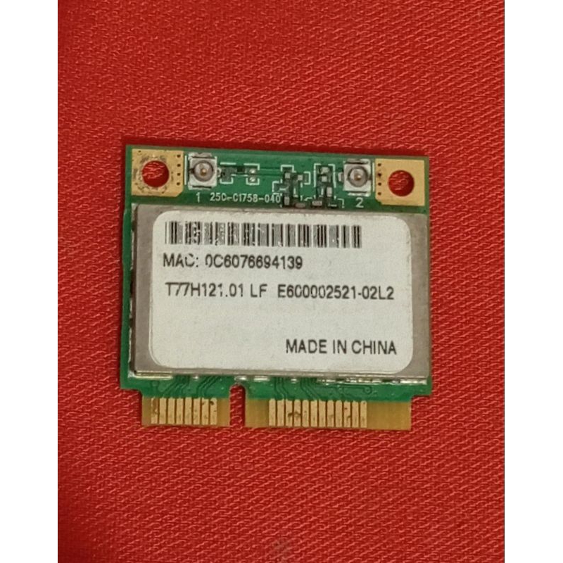 Wifi card laptop Acer Aspire 4750