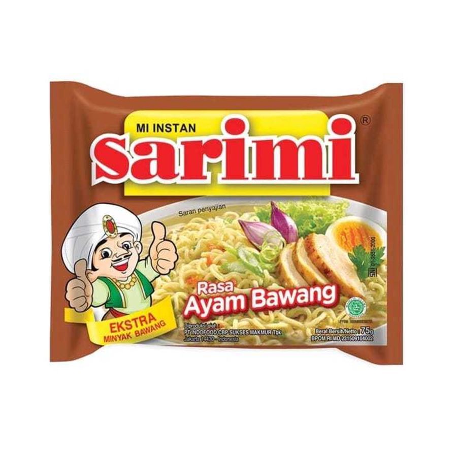 

Sarimi Kuah Rasa Ayam Bawang 70 gr