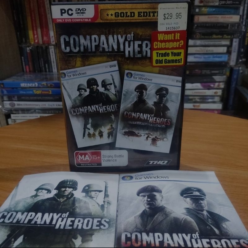 DVD GAME PC ORI Company of Heroes