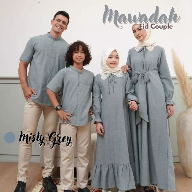 Mawadah Sarimbit Couple Set Keluarga Terbaru 2025