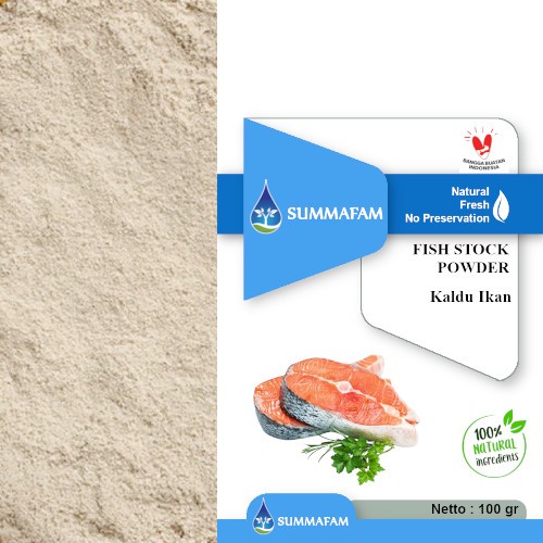 

Summafam Fish Stock Powder (NON MSG) - Kaldu Ikan Bubuk