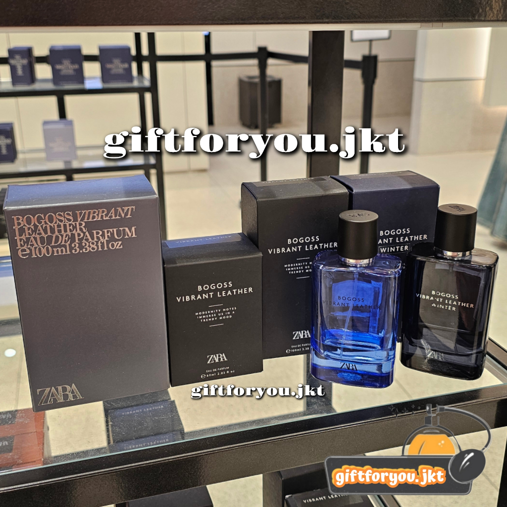 Parfum Zara Vibrant Leather Bogoss 60 100 Original Perfume Wave Fire Wild Paket EDP Winter Summer Or