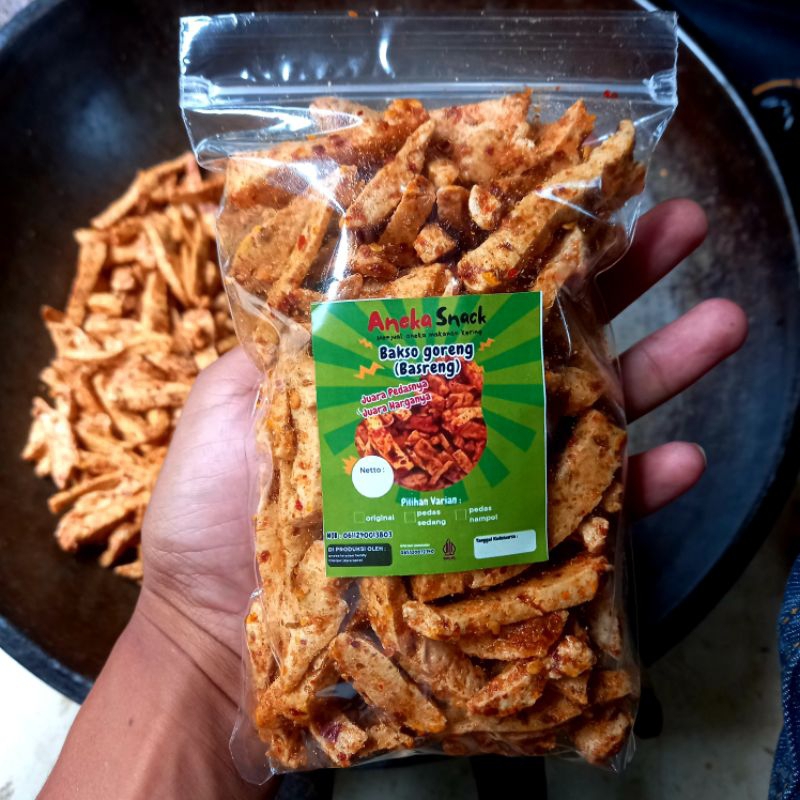 

basreng stik pedas , original