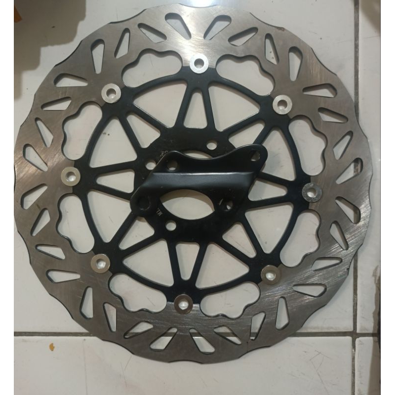 disc brake piringan cakram depan 300mm model psm back Jupiter z Burhan Vega old