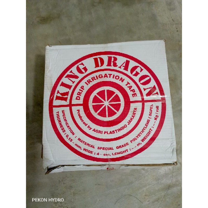 SELANG DRIP 3/4 INCH KING DRAGON 150 MIKRON PALING TEBAL 3/4 IN INC