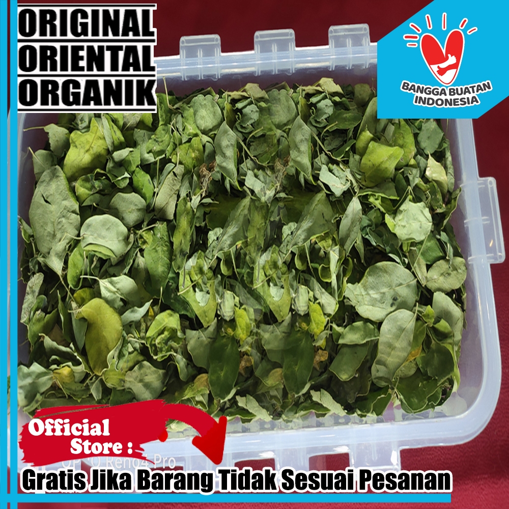 

Daun Kelor Kering 1 kg Dry Food Grade A Pure Organik Kemasan Plastik PE Tebal