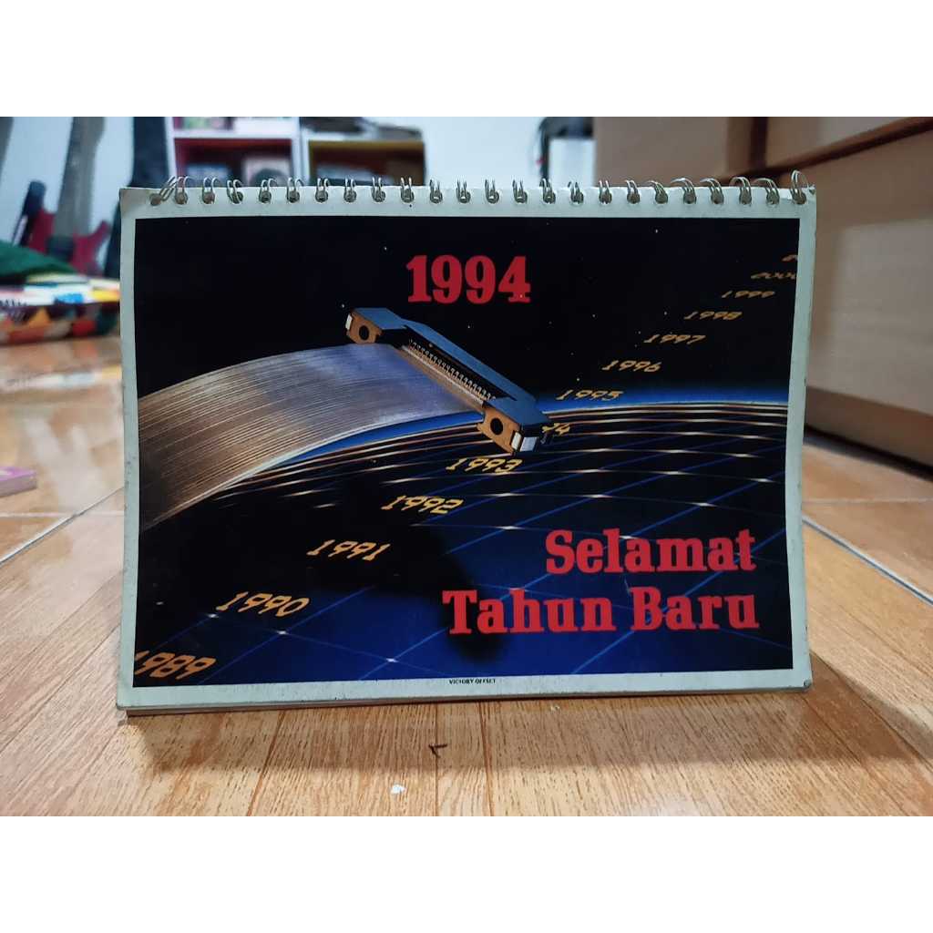 Koleksi Langka Jadul Lawas Kalender tahun 1994 Kalender Meja Dewasa 11112024