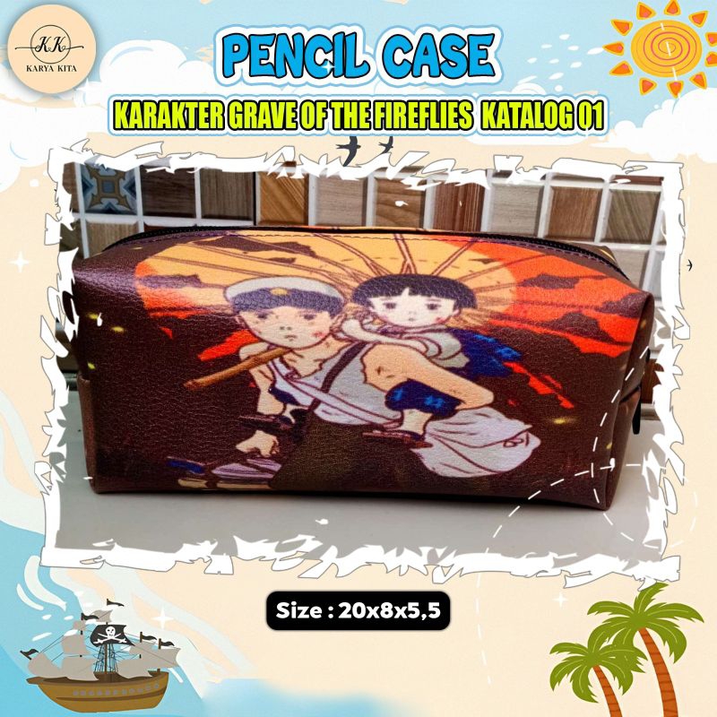 

MIX PENCASE | kotak pensil karakter FIRE FILES KODE 01