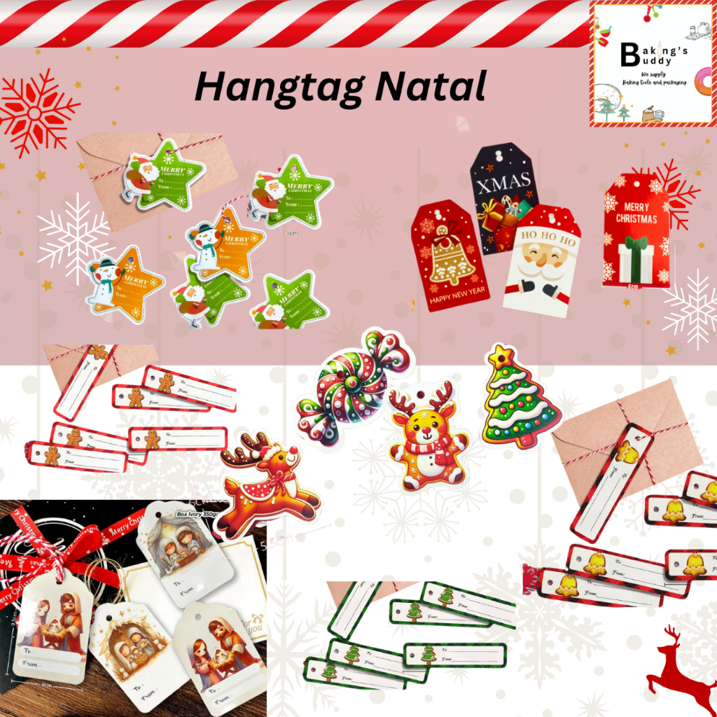 

Gantungan Natal Goodie bag Christmas Hangtag