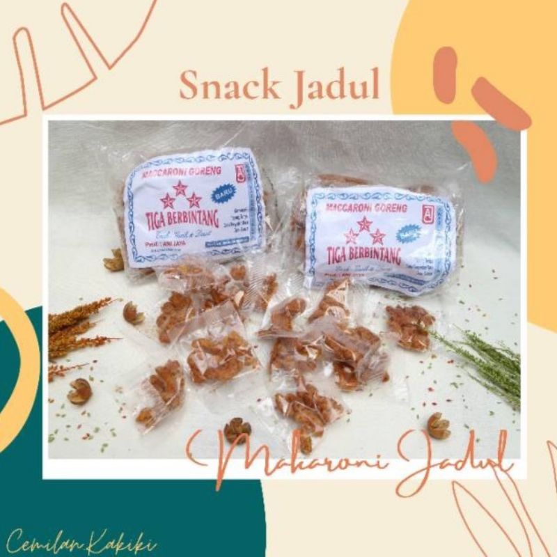 

Makaroni jadul tiga bintang (isi 20 pcs)