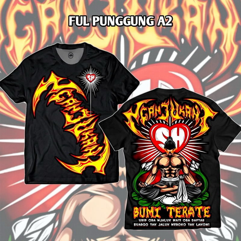 kaos psht lawasan terbaru kaos distro disain terbaru psht lawasan terbaru ful punggung A2