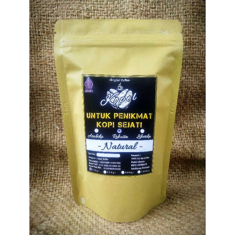 

KOPI ROBUSTA BUBUK KUALITAS FINE 100 GRAM