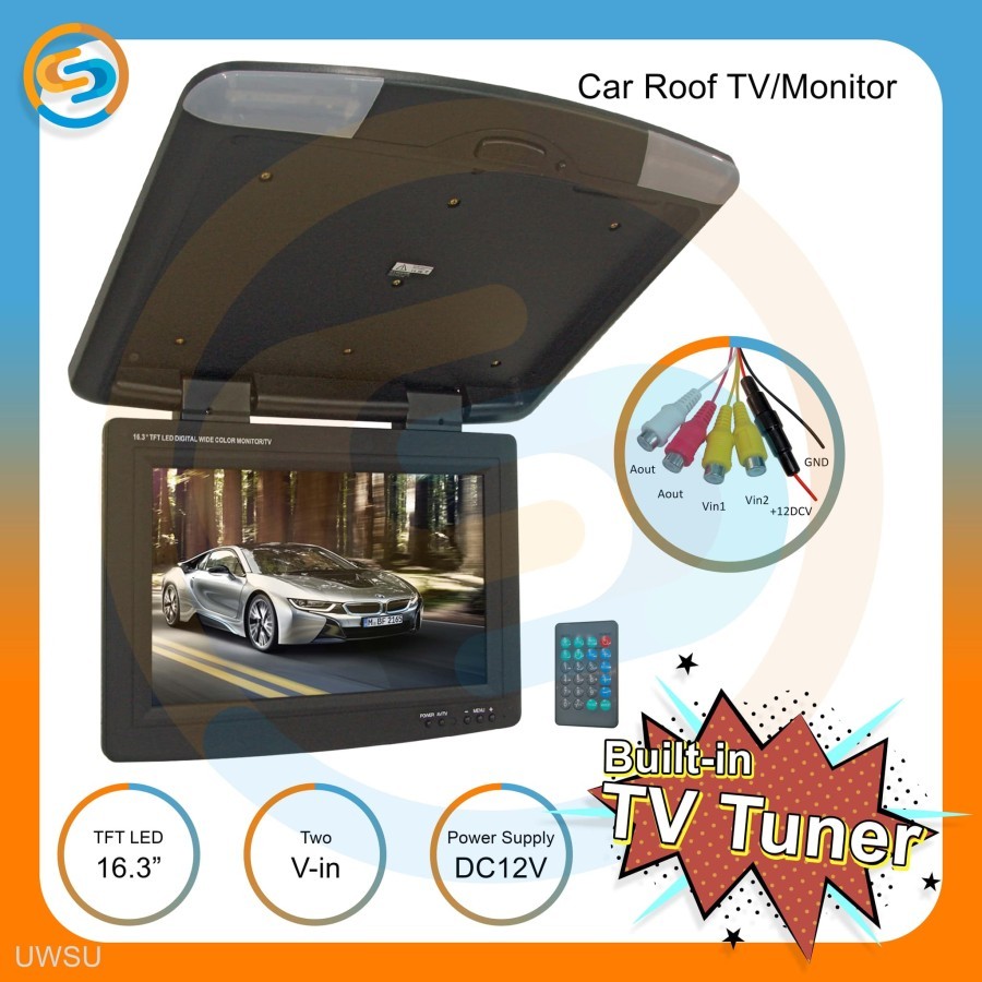 Tv plafon tv roof 16.3 inch - Car tv 16.3 inch