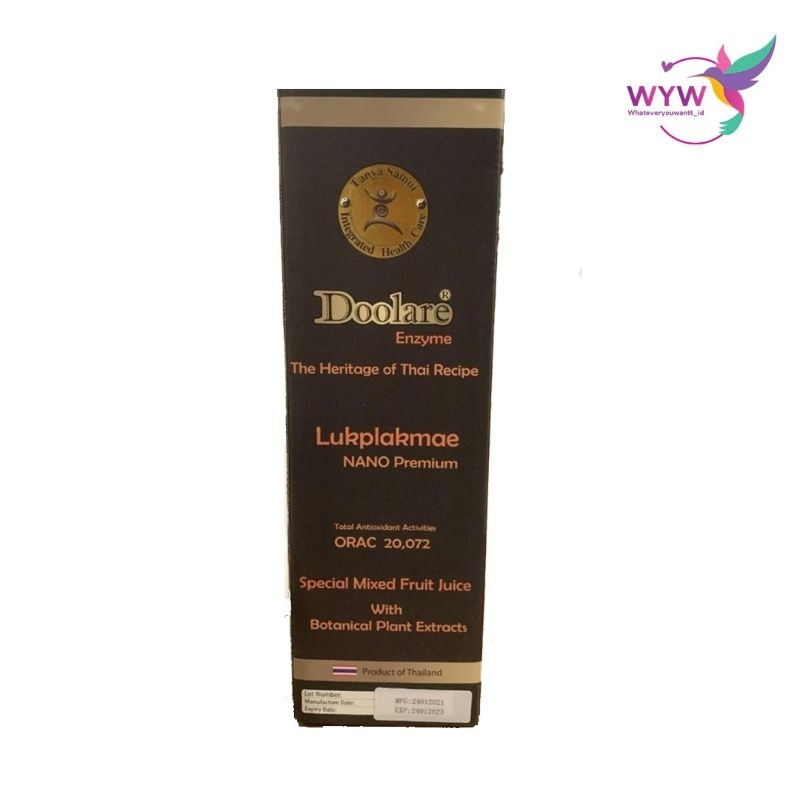 

Doolare Enzyme Tanya Samui Original Handcarry
