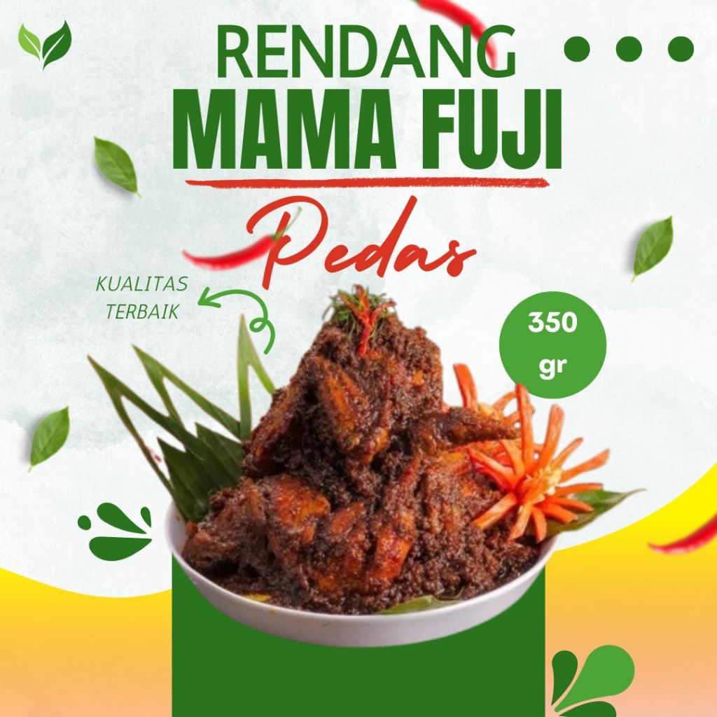 

Mamafuji - Rendang Padang Asli 350gr (Ukuran Size)