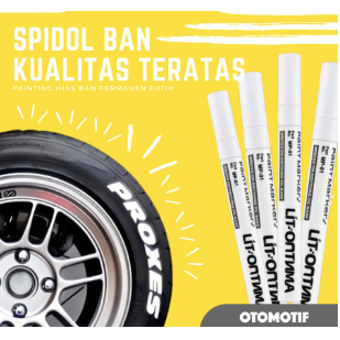 

JFactory Spidol Ban Paint Marker White Marker Permanent