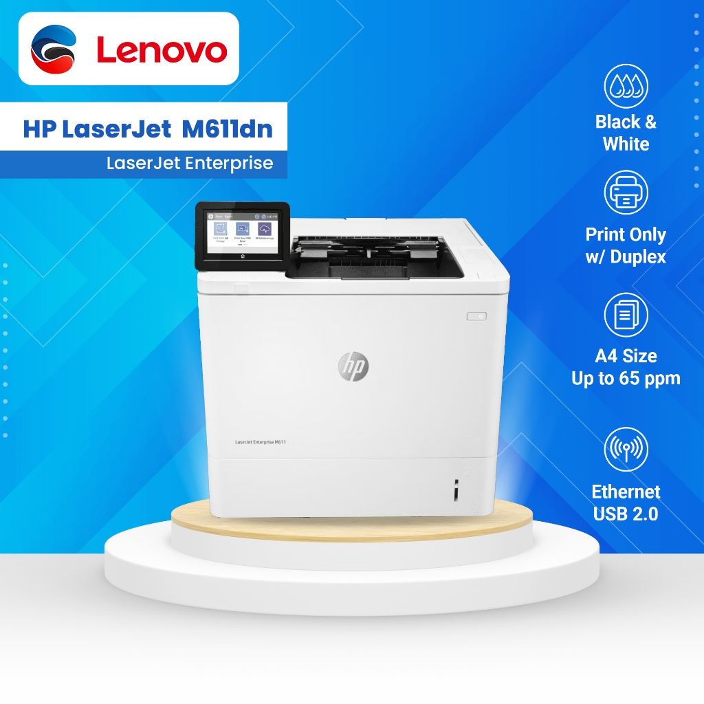 HP Printer LaserJet Enterprise M611DN M611 DN [7PS84A]