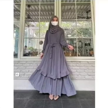 NAILA DRESS UMPAK MALAYSIA CRINKLE AIRFLOW/NAILA DRESS UMPAK MALAYSIA KEKINIAN