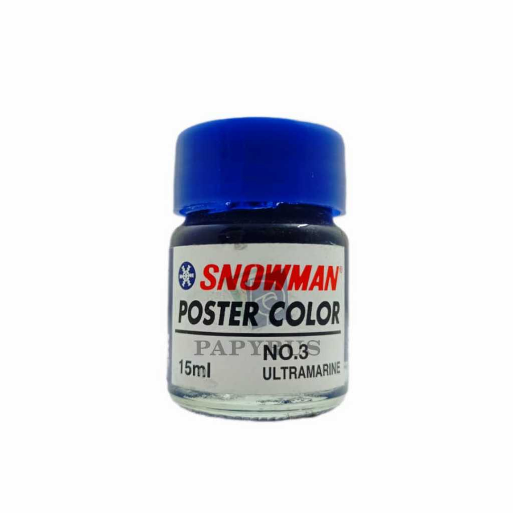 

CAT POSTER / POSTER COLOR SNOWMAN ULTRA MARINE