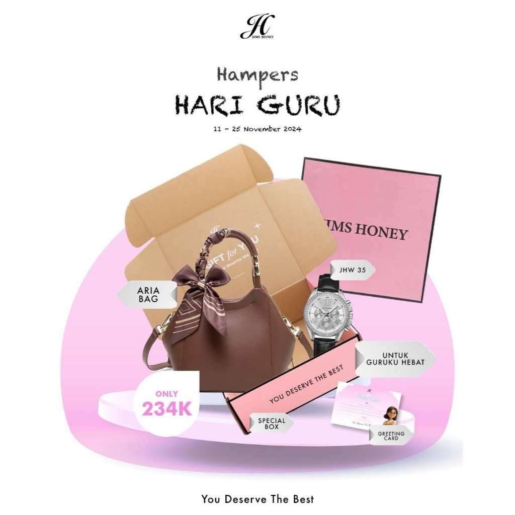 JIMS HONEY HAMPERS HARI GURU FREE BOX