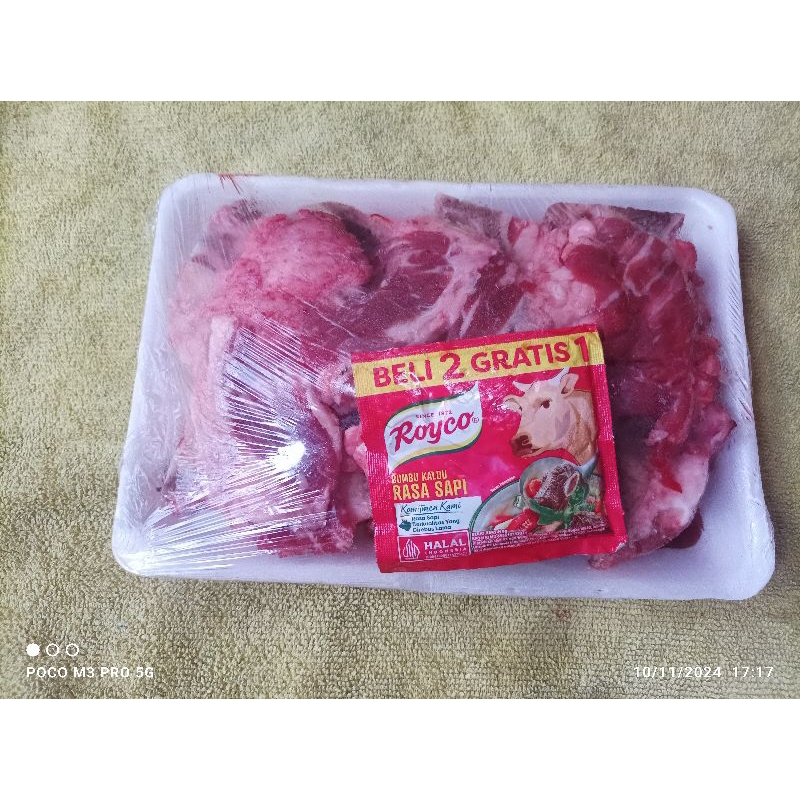 

Sop sop pan/paket sop/Iga dan daging/rawon/Frozen