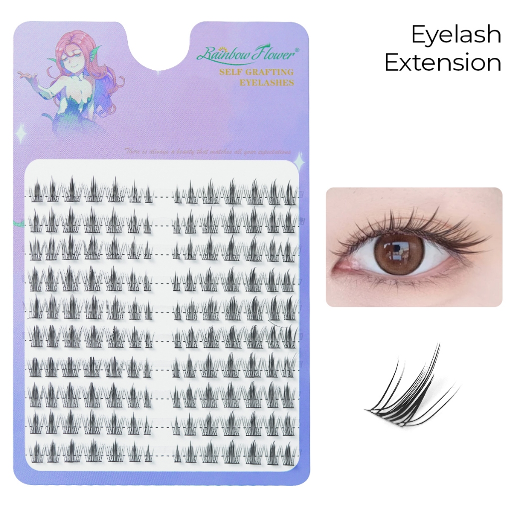 Bulu Mata Palsu Korean Look Eyelash 3D Bulu Mata Palsu Individual JM021