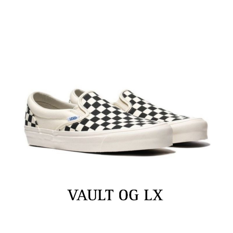Vans Slip On Vault OG LX Checkerboard Original